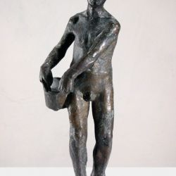 Kleiner Trommler, 1981, Bronze, H. 36 cm 